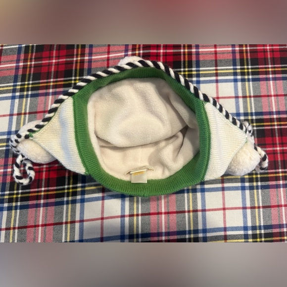 KATE SPADE NEW YORK “I NEED A VACATION” Green Fleece Hat - Picture 3 of 9